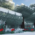 Новый биом тайги из текстурпака UltimaCraft PBR