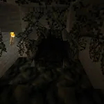 Мутагенная чёрная жижа в пещере