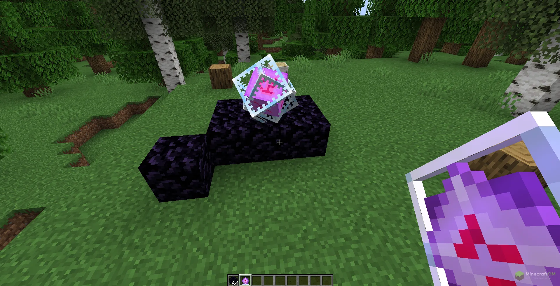 Функция чита Francium автоматически размещать кристаллы