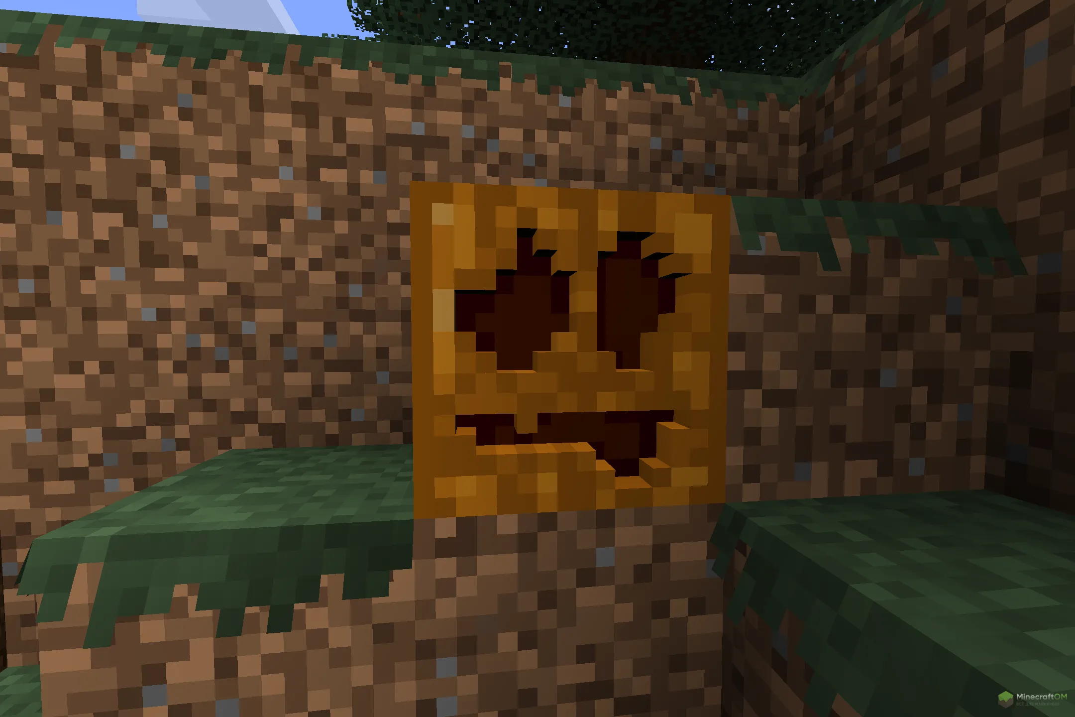 Новая тыква из текстурпака Default 3D