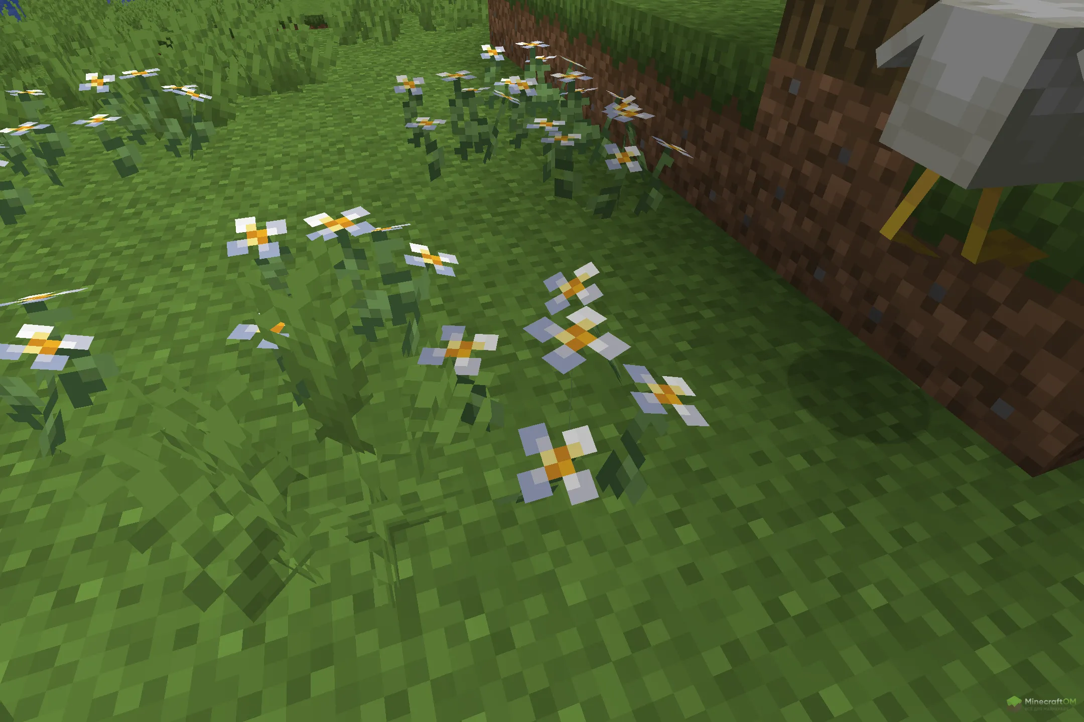 Новые цветы из текстурпака Evolved Pack