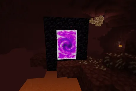 Новый портал из текстурпака Better Nether Portal