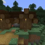 Новые бревна из текстурпака Nature V