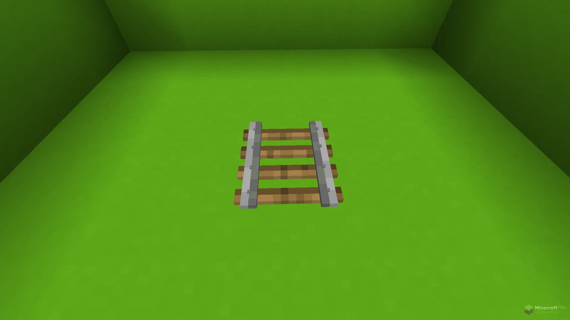 Новые рельсы из ресурспака Hellim's 3D Blocks