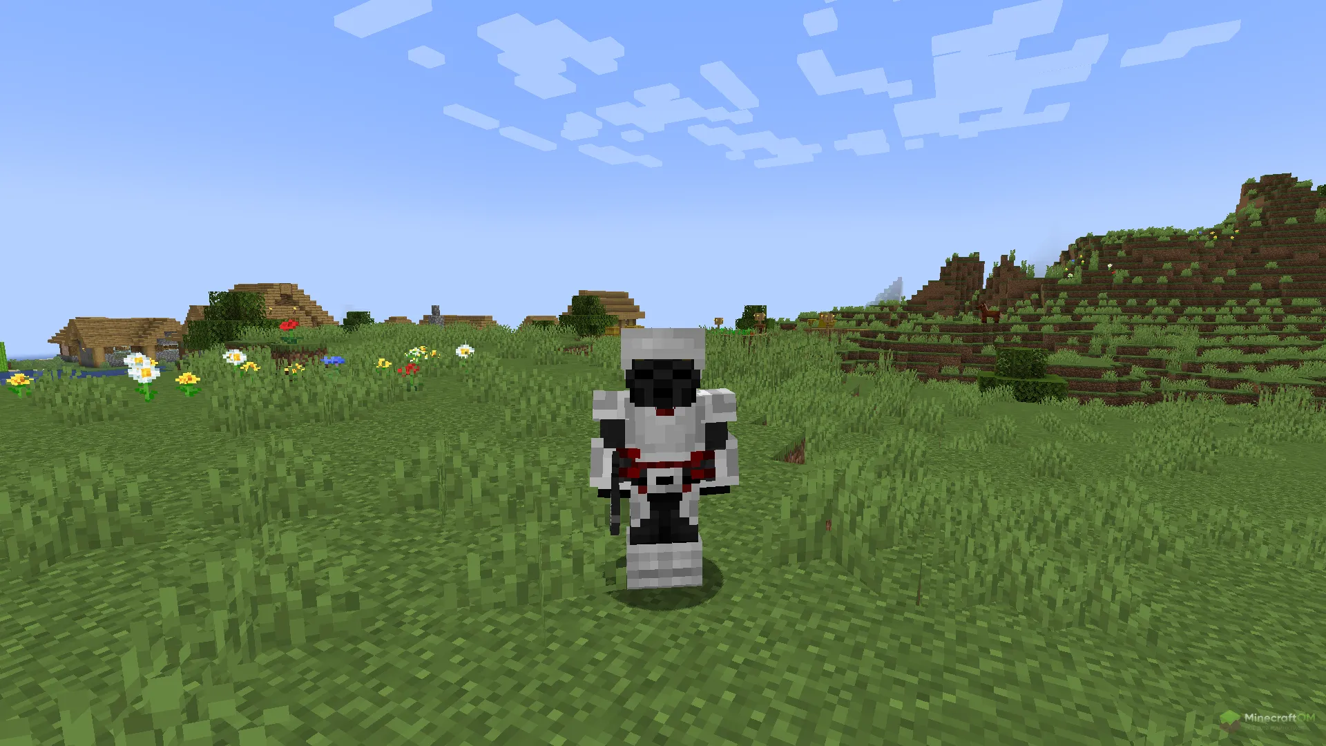 Новая железная броня из текстурпака Spryzeens Knight Armor