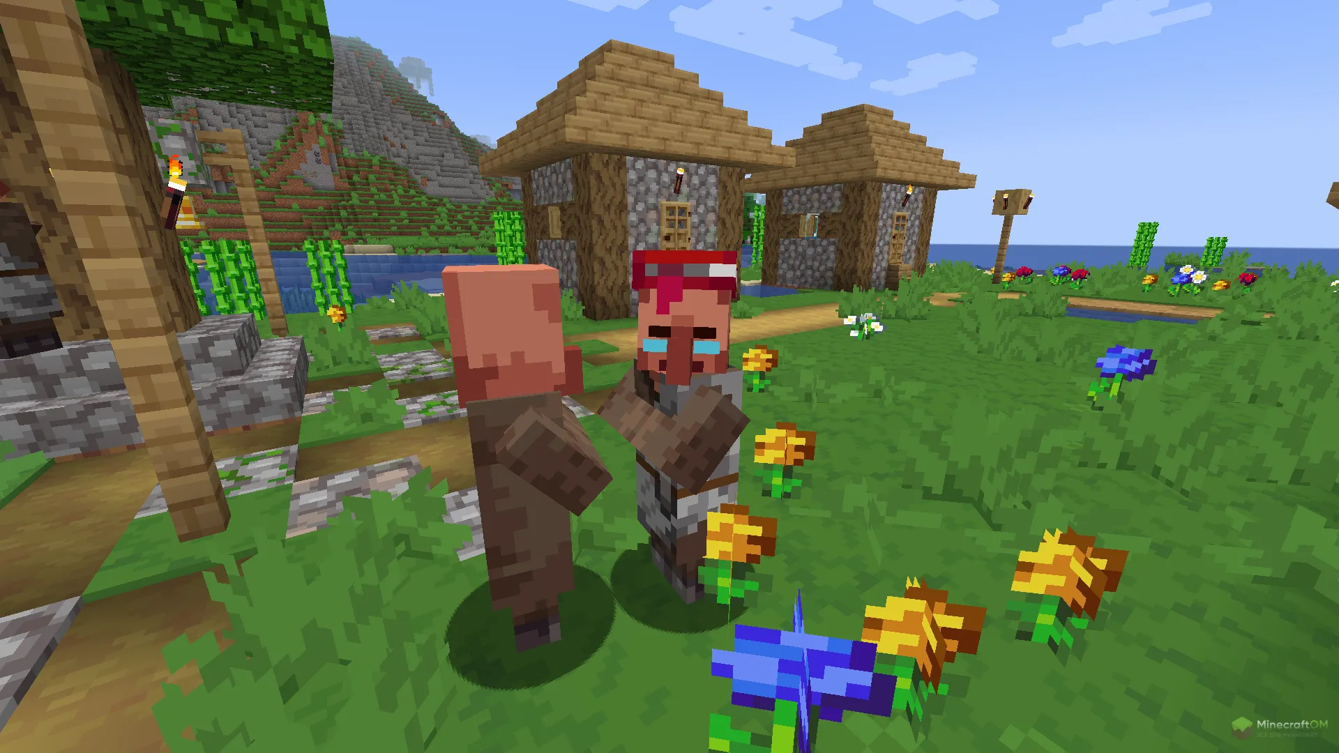 Новые жители из текстурпака Vividity