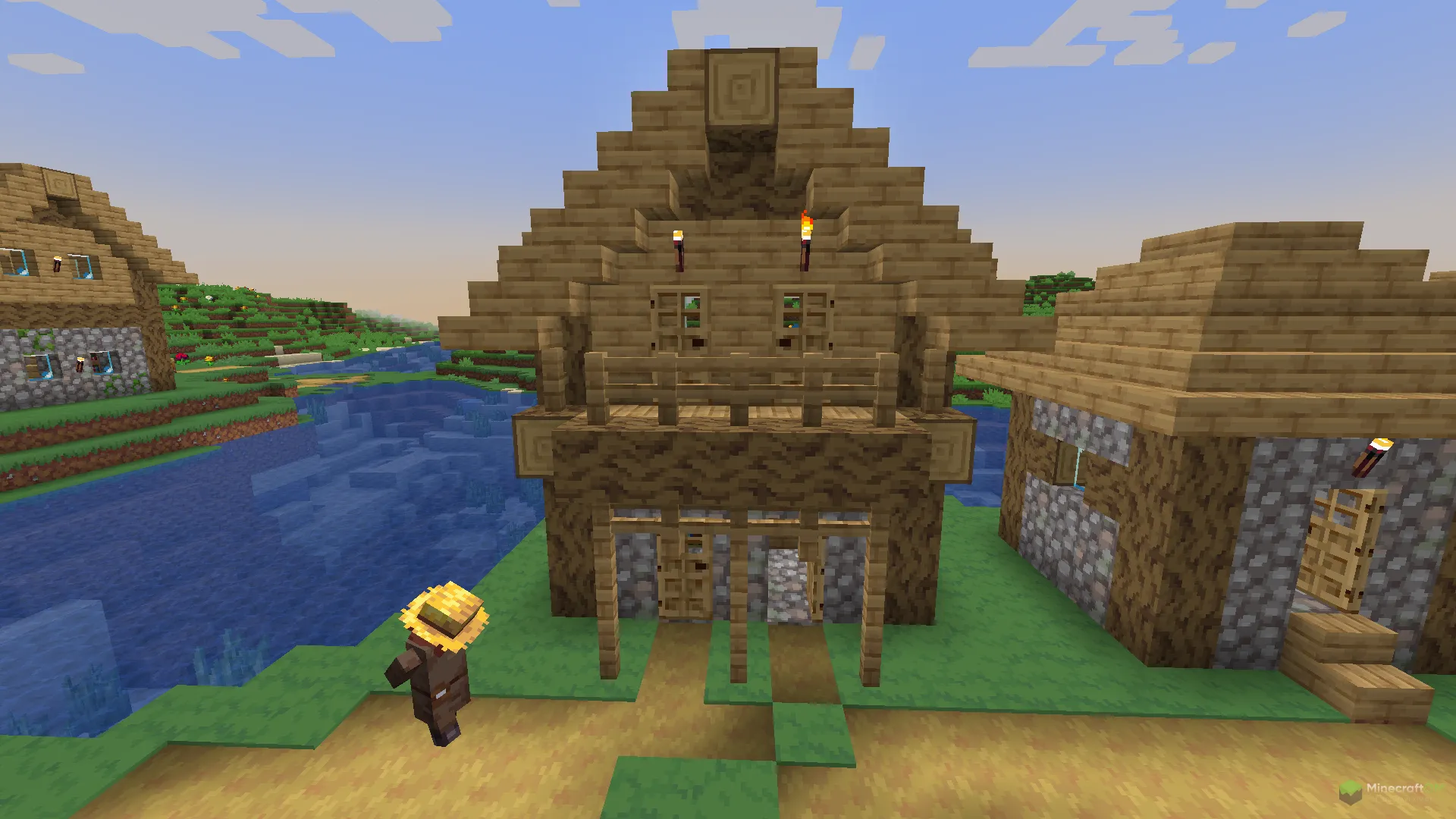 Новый дом из текстурпака Vividity