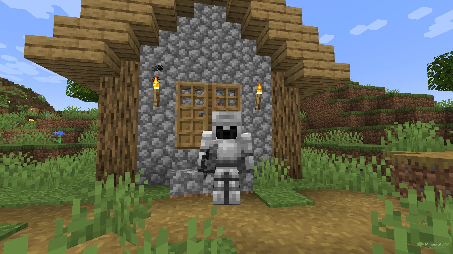 Новая железная броня из текстурпака Nekos Enhanced Tools and Armor