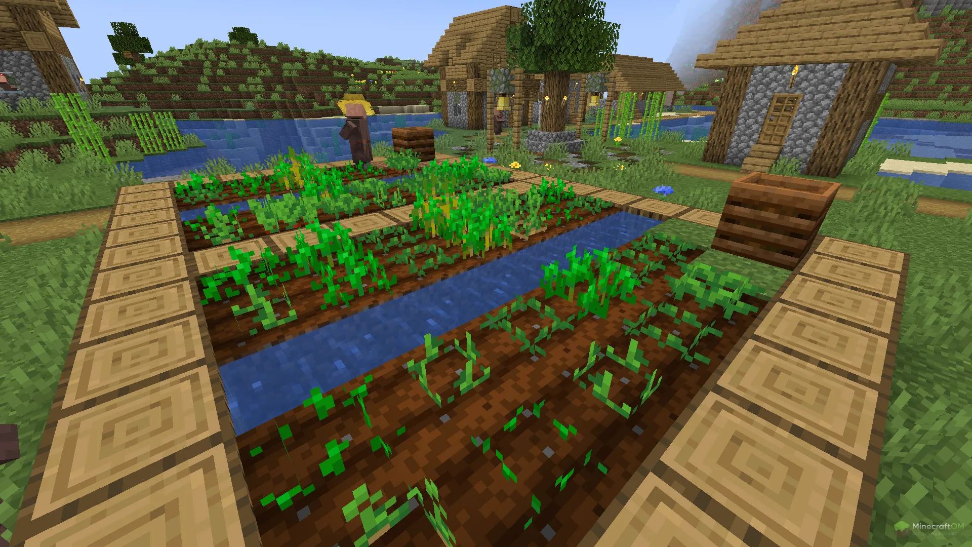 Новый огород из текстурпака Classic Vanilla