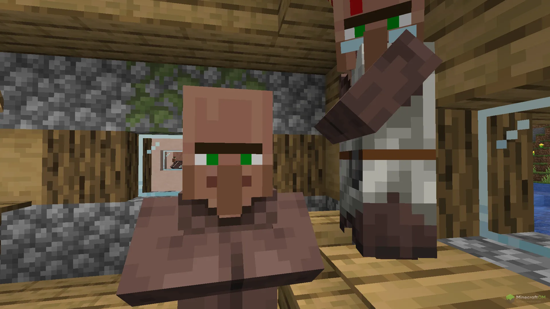 Новый житель из текстурпака Classic Vanilla