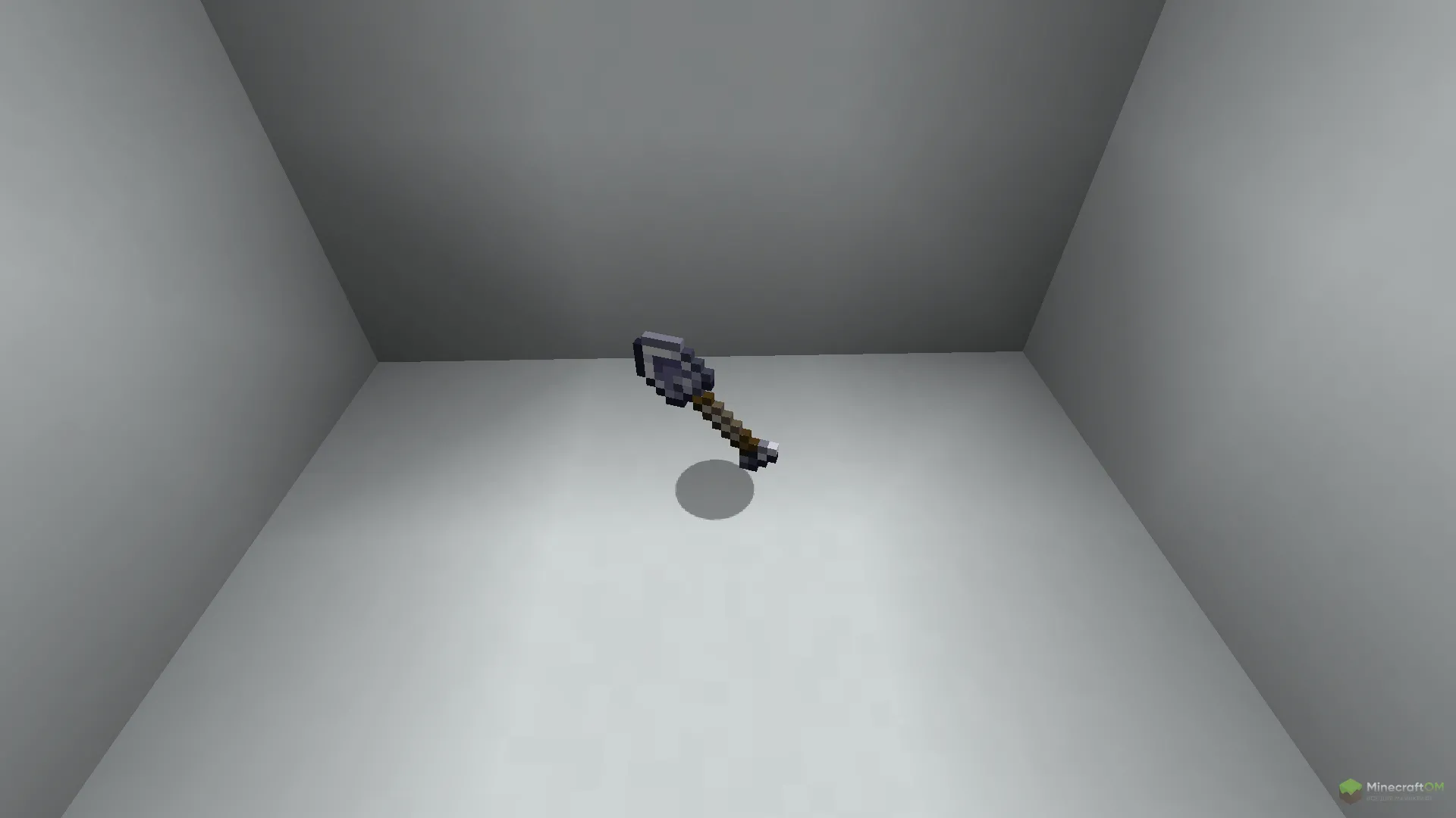 Новая железная лопата из текстурпака Obscurias Tools