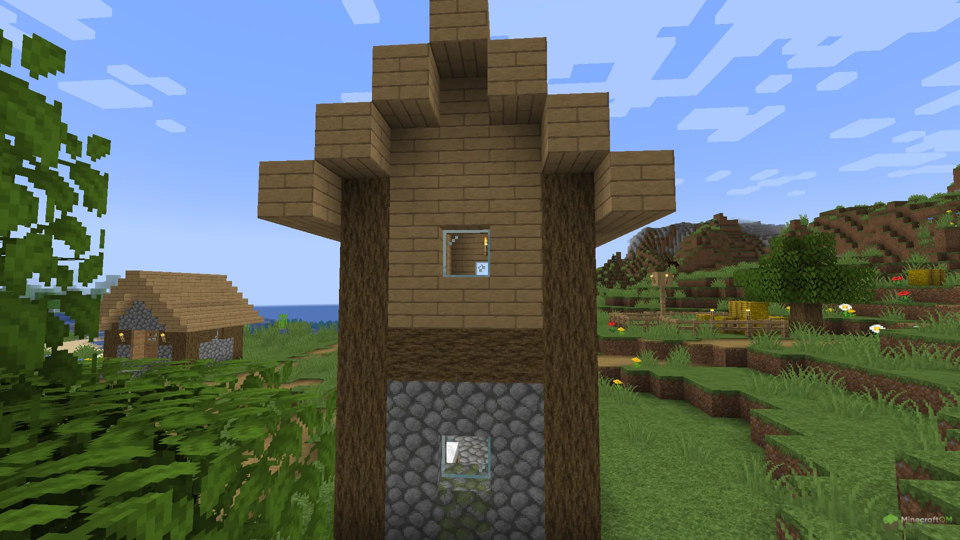 Новый дом из текстурпака Faithful PBR 64x