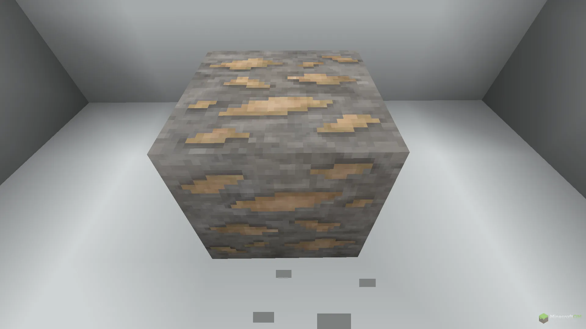 Новая железная руда из текстурпака Faithful PBR 64x