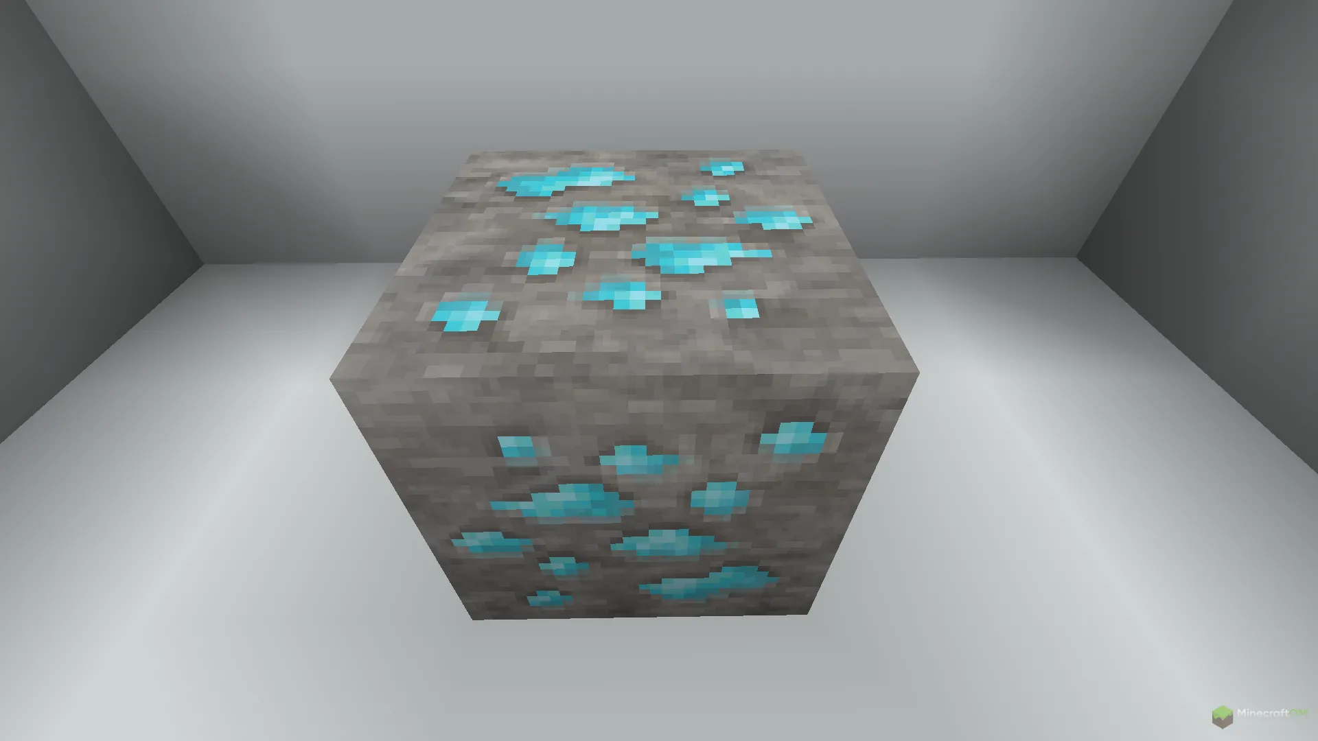 Новая алмазная руда из текстурпака Faithful PBR 64x