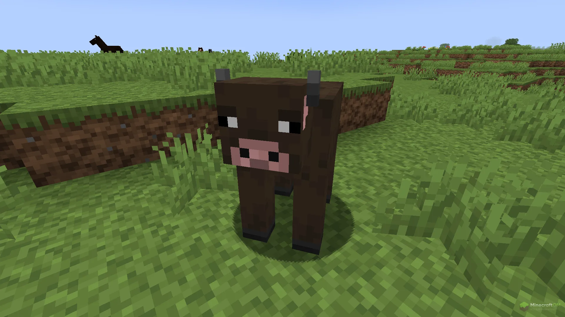 Новая корова из текстурпака JermsyBoys Vanilla Edits