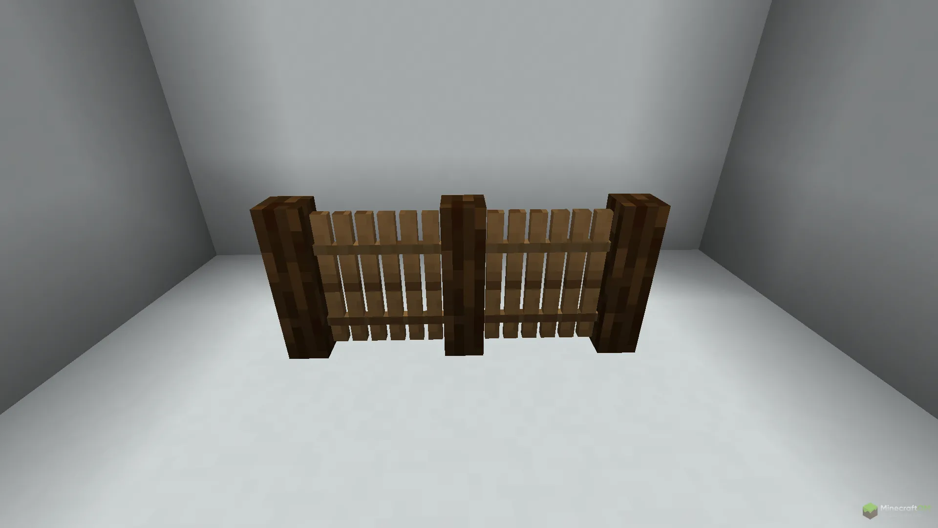 Новый еловый забор из текстурпака Remodeled Fence and Gate