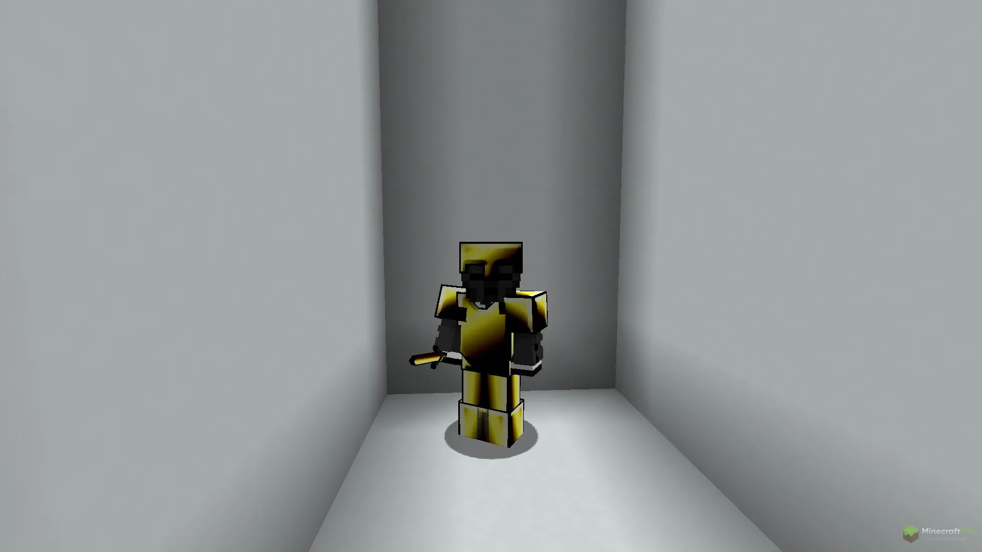 Новый золотой сет из текстурпака FantasyPvP PvP Packs