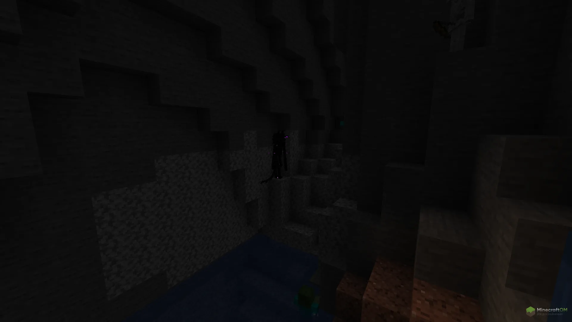 Новое свечение глаз из текстурпака Beezys Enhanced Endermen