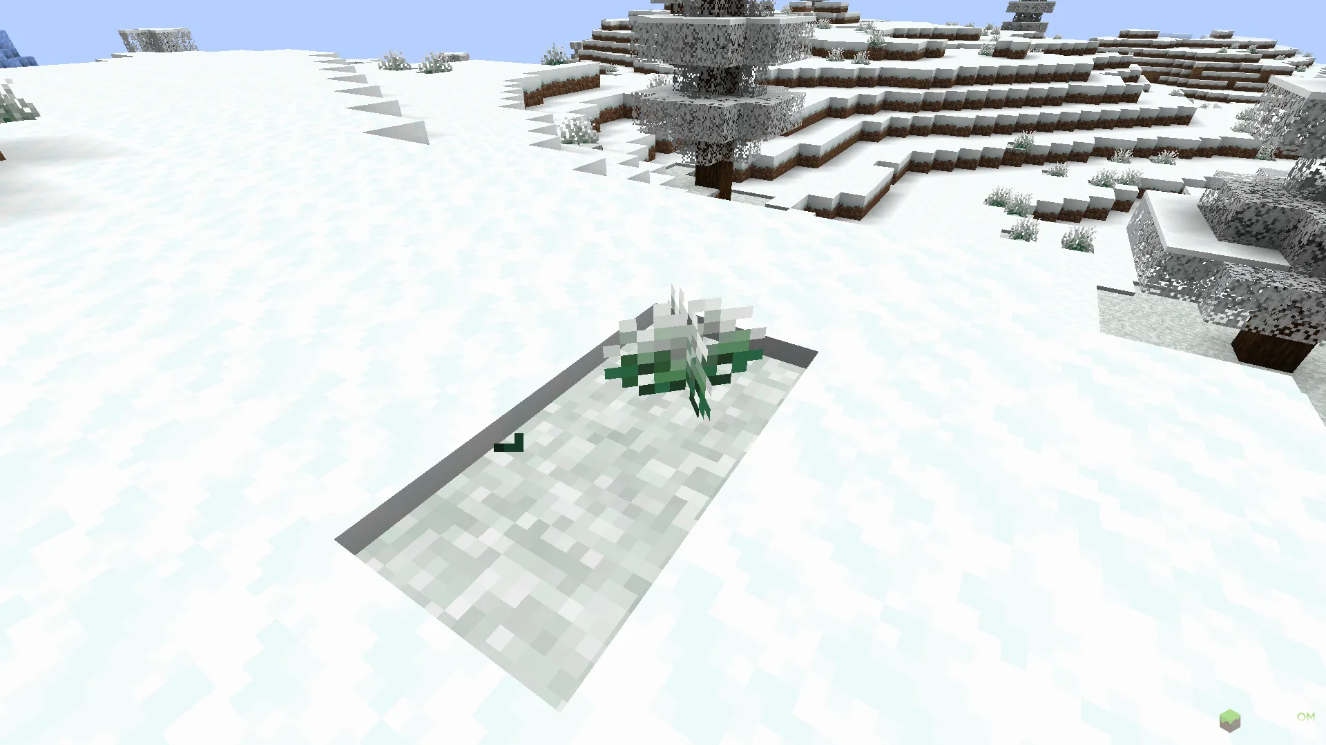 Новый росток из текстурпака Winter Foliage