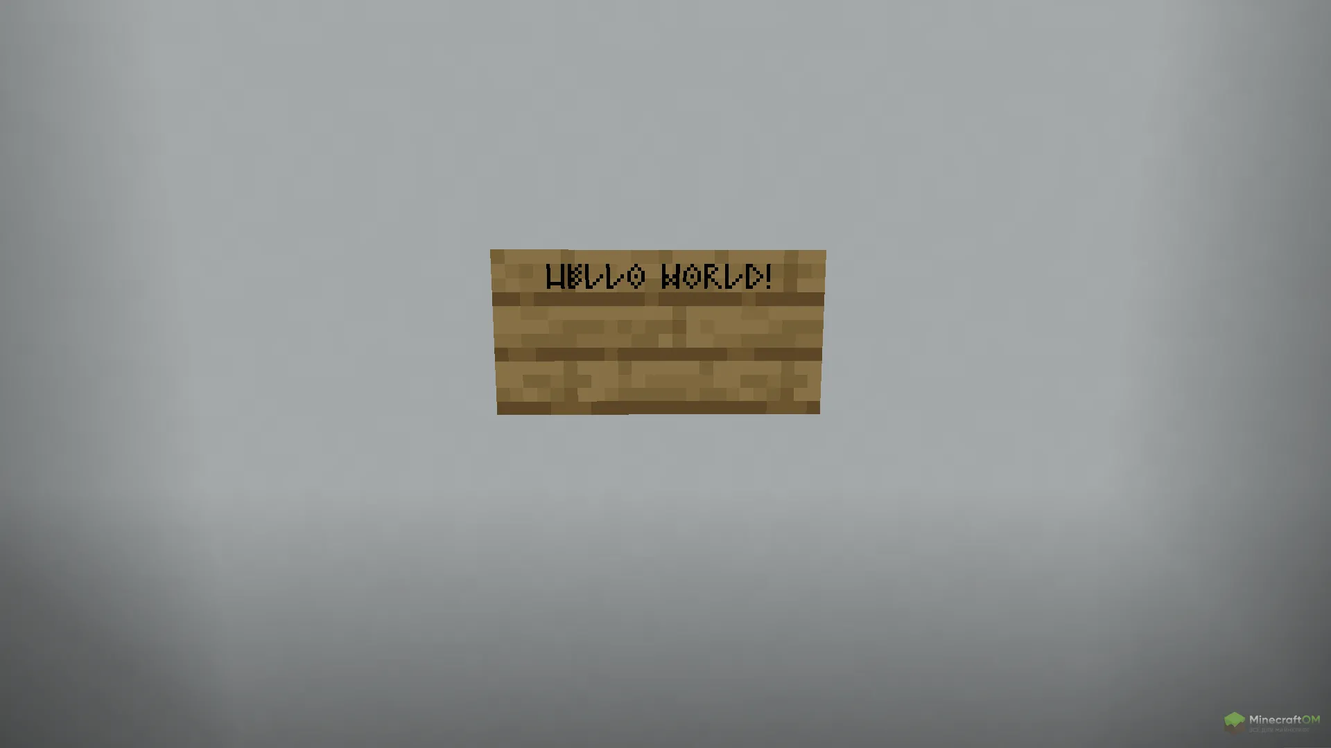 Новый шрифт из текстурпака Runic Font
