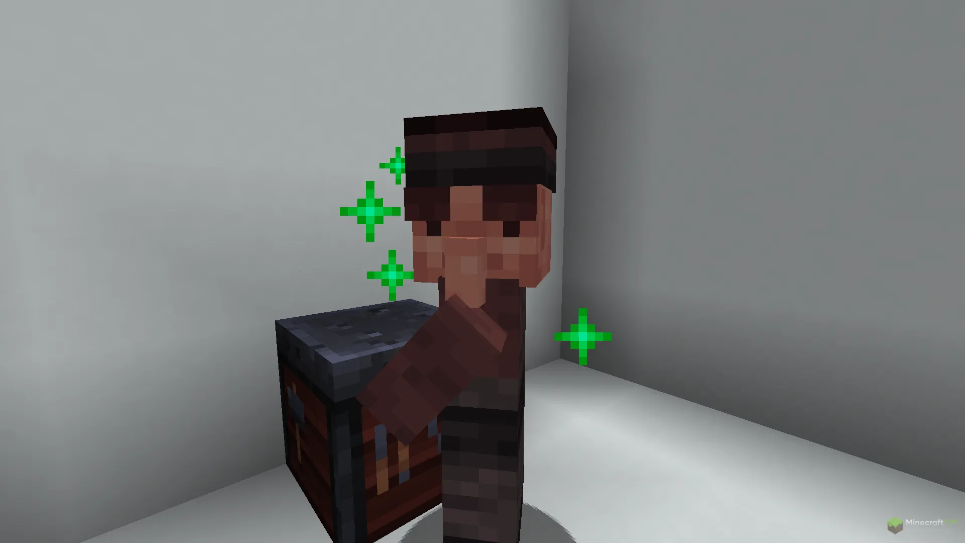 Новый кузнец из текстурпака Villagers Refreshed