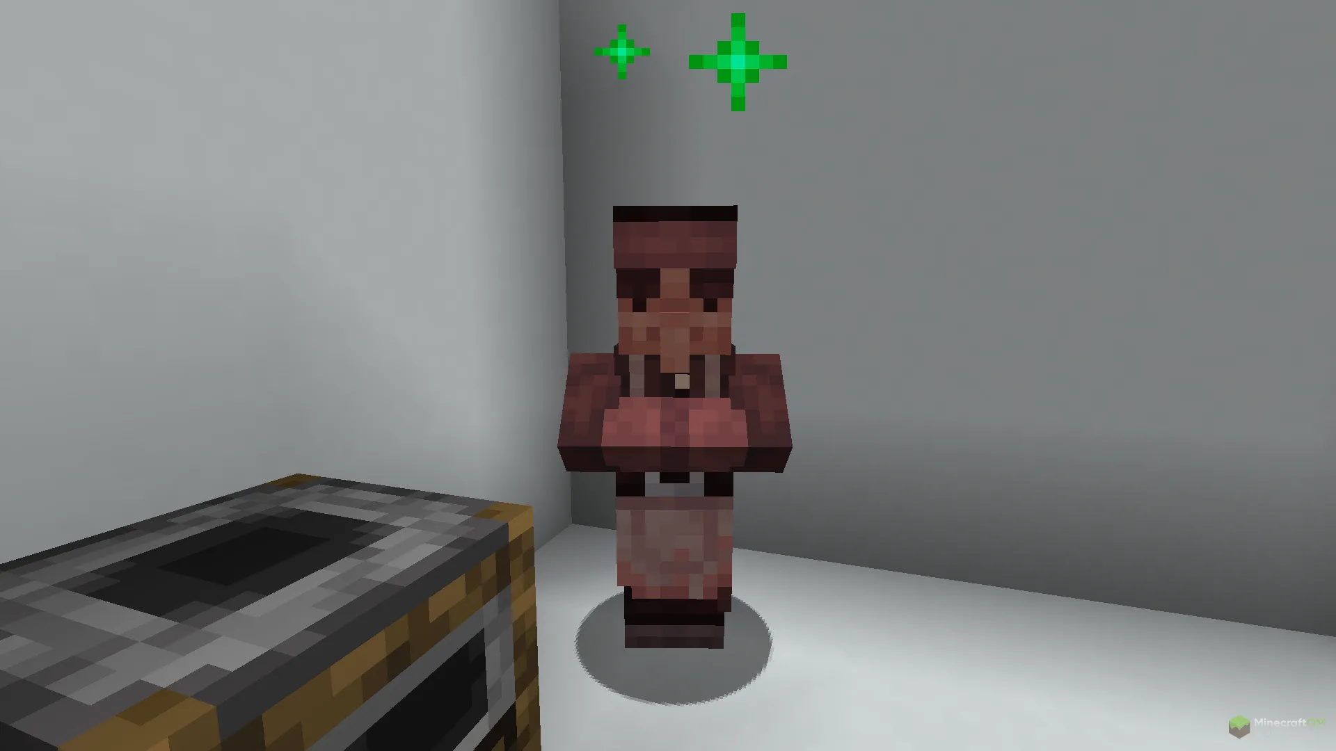 Новый житель из текстурпака Villagers Refreshed