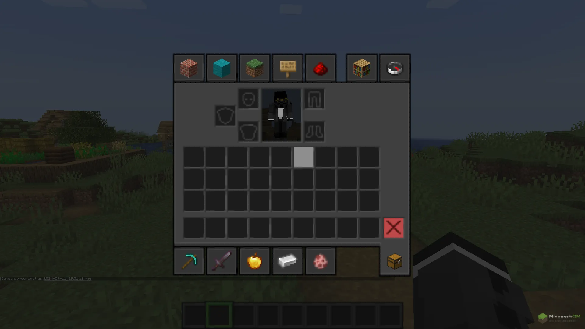 Новый инвентарь из текстурпака GUI SimpleStylized