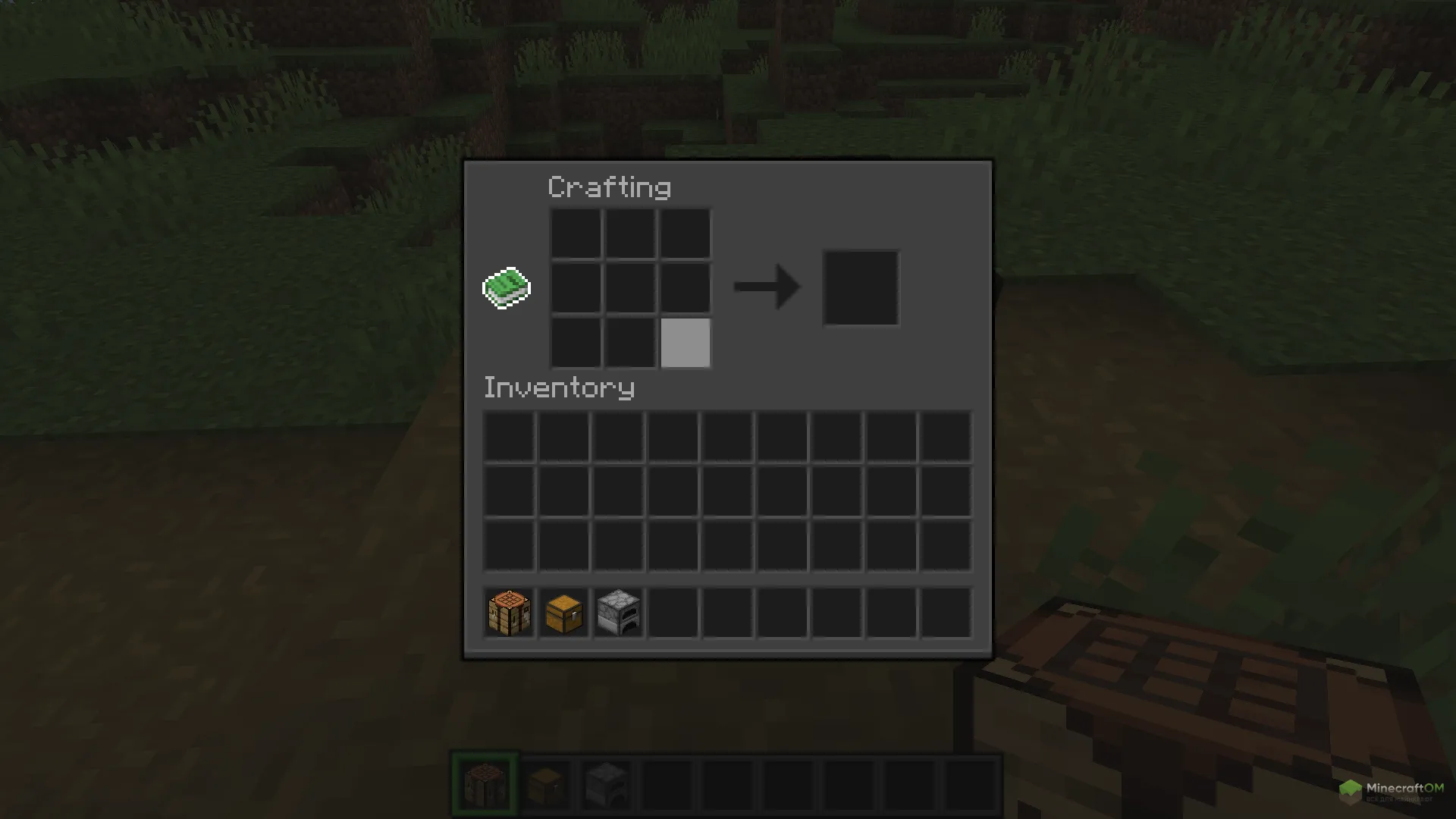 Новый верстак из текстурпака GUI SimpleStylized