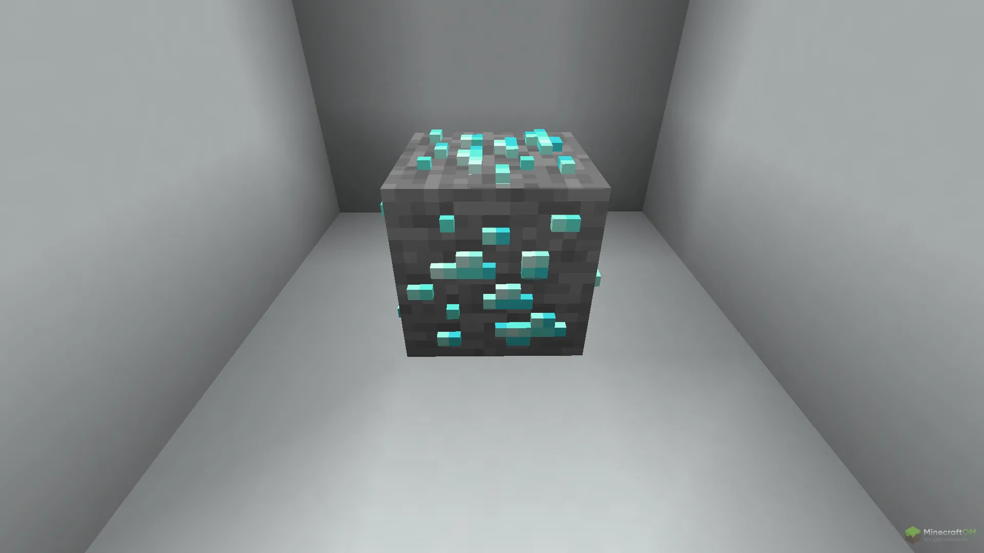 Новая алмазная руда из текстурпака Enhanced 3D