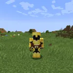 Новая золотая броня из текстурпака Spryzeens Knight Armor