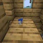 Новое ведро воды из текстурпака 8-bitCraft 2