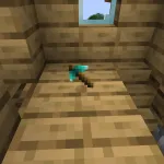 Новая алмазная кирка из текстурпака 8-bitCraft 2