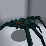 Новый ядовитый паук из текстурпака Better Spider Remastered