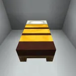 Новая желтая кровать из текстурпака Roxys Better Bedspreads The OG Bed Pack