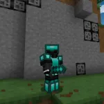 Новый алмазный сет из текстурпака Dark Pixels PVP Pack 8x