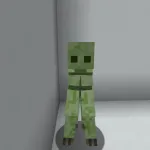 Новая девочка крипер из текстурпака Waifu Husbando Girl Mobs