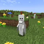 Новая девочка курица из текстурпака Waifu Husbando Girl Mobs