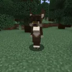 Новый волк из текстурпака Wolf Girl
