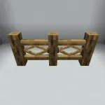 Новый забор из текстурпака Remodeled Fence and Gate