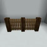 Новый еловый забор из текстурпака Remodeled Fence and Gate