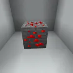 Новый красный камень из текстурпака Classic Emissive Ores