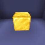 Новый золотой блок из текстурпака GrandmaPorks Emissive Textures