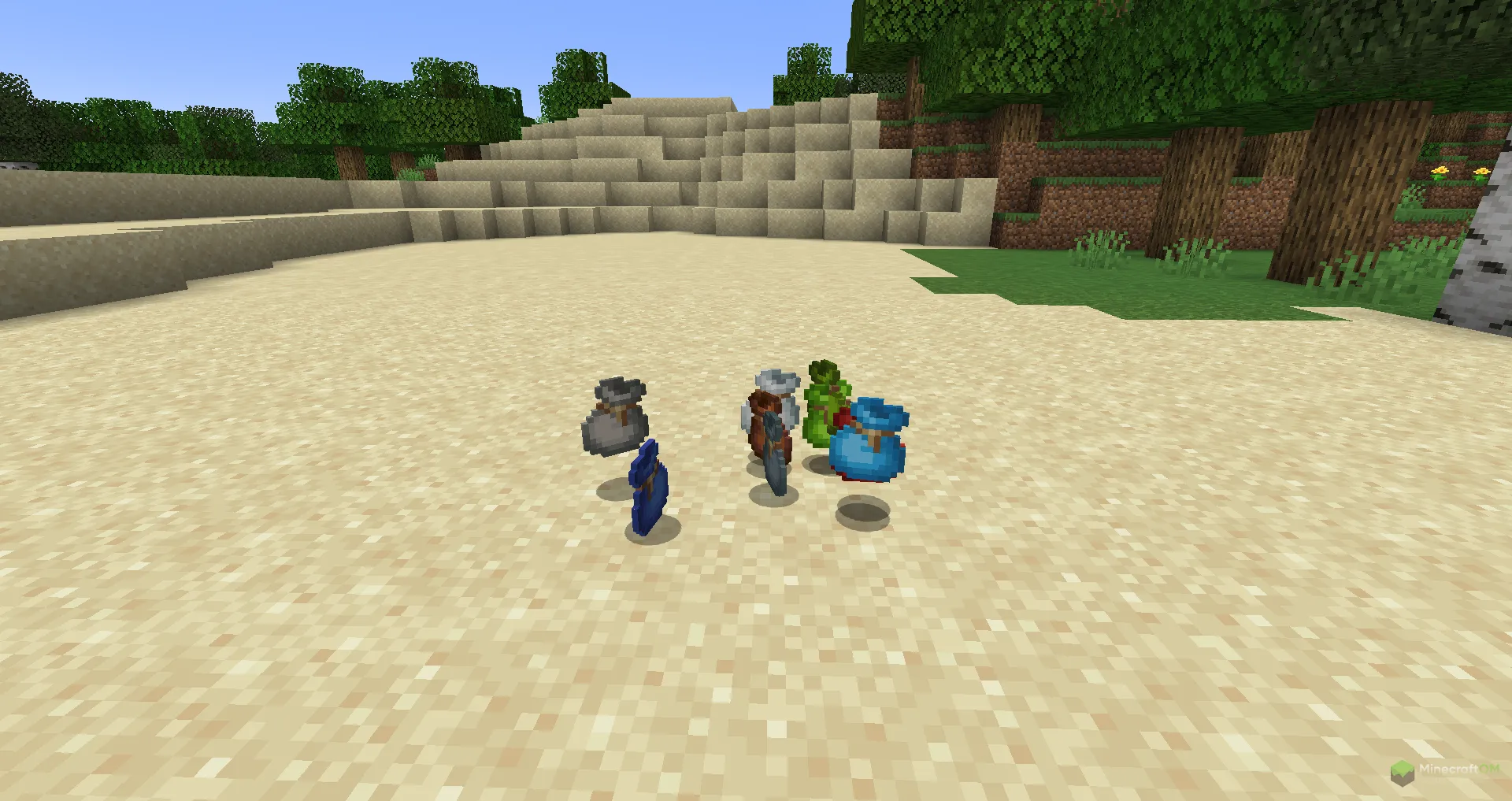 Куча новых мешков из Майнкрафт 1.21.2