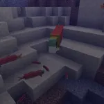 Множество лососей из Майнкрафт 1.21.3