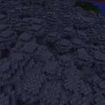 Бледный сад сверху в Майнкрафт 1.21.4