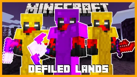 Мод на новый биом для Майнкрафт 1.12.2 (Defiled Lands) Мод на новый биом для Майнкрафт 1.12.2 (Defiled Lands)
