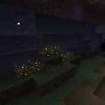 Свечение травы со светлячками в Майнкрафт 1.21.5