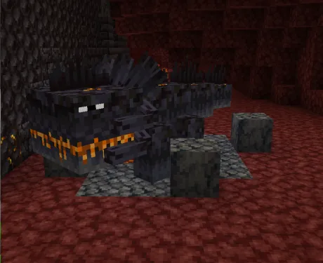 Пожиратель лавы из мода Legendary Monsters