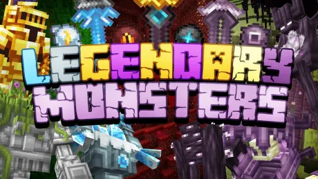 Мод на новых мобов для Майнкрафт 1.20.1 / 1.19.2 (Legendary Monsters) Мод на новых мобов для Майнкрафт 1.20.1 / 1.19.2 (Legendary Monsters)