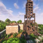 Вышка связи из мода Fungal Infection: Spore